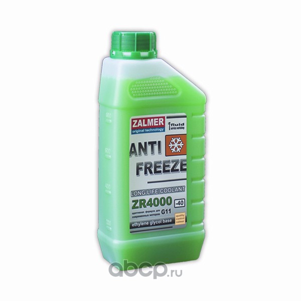 Antifreeze ZR4000  LLC G11 (зеленый)  1л